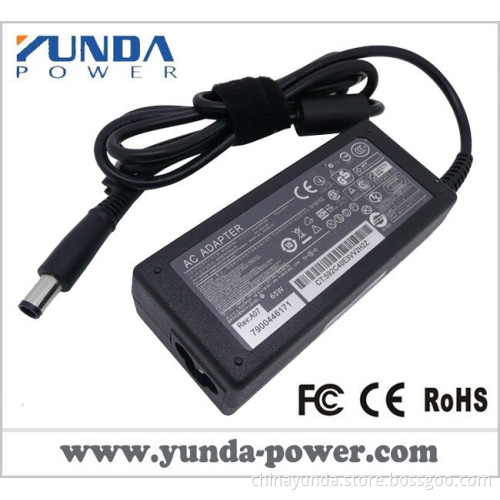 Manufacturer Price AC Laptop Adapter for HP 65W 18.5V 3.5A with Connector Size 7.4mm*5.0mm